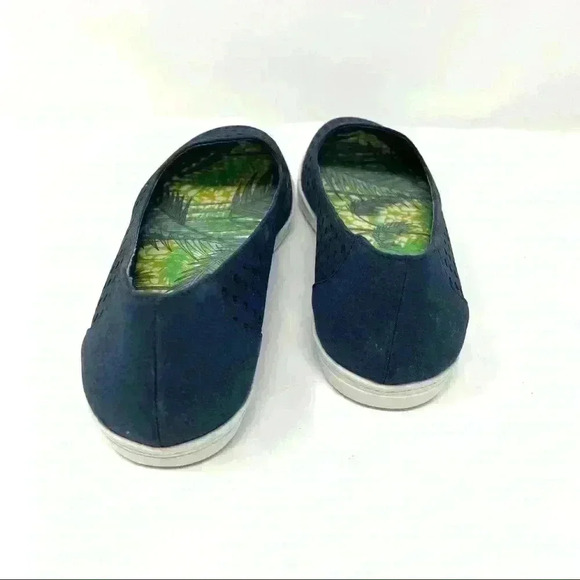 Easy Spirit Dexlee 3 Flat Shoes Blue Cut Out 9 New - Picture 6 of 8